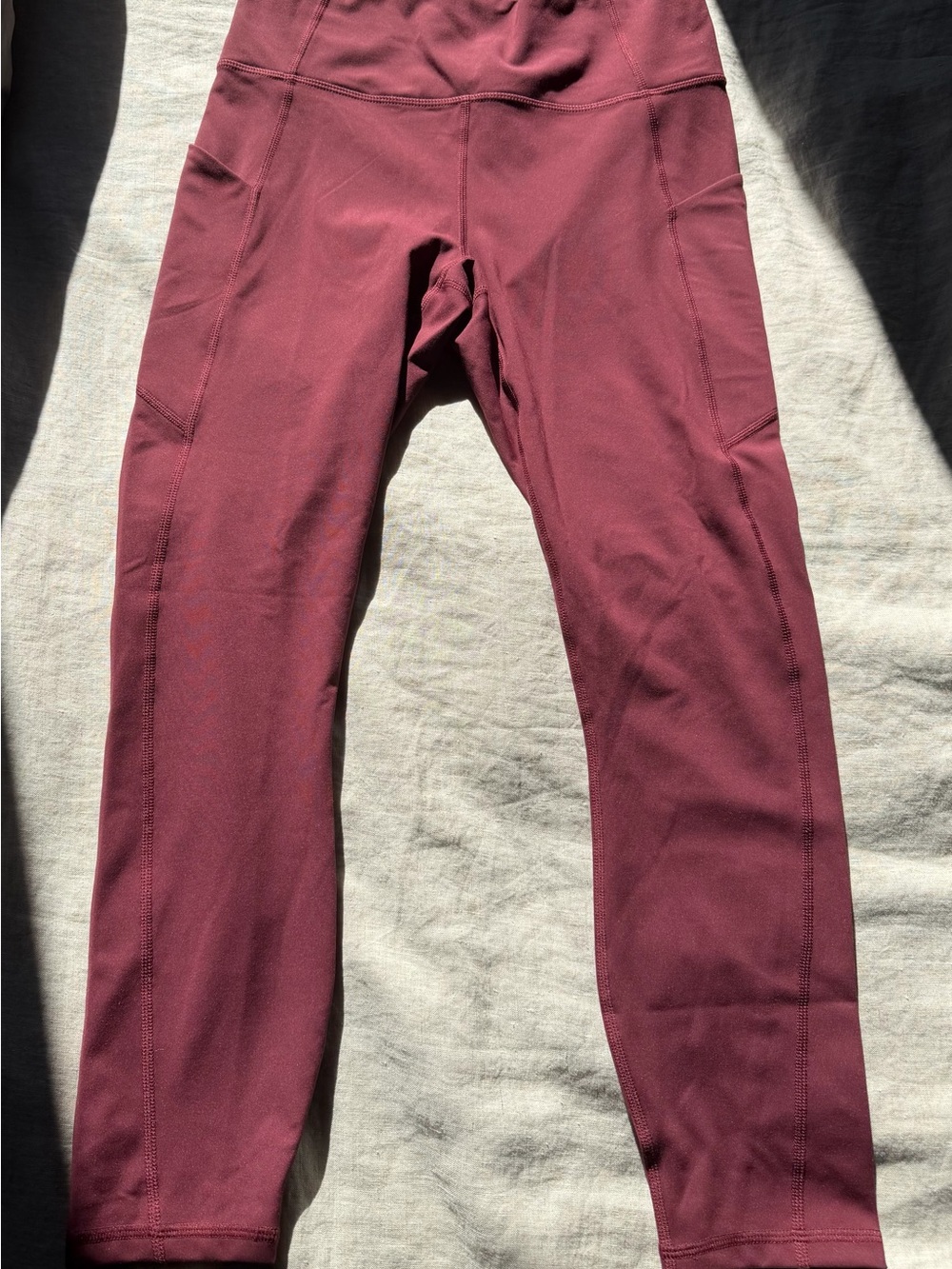 Fabletics Men's Maroon Performance Joggers